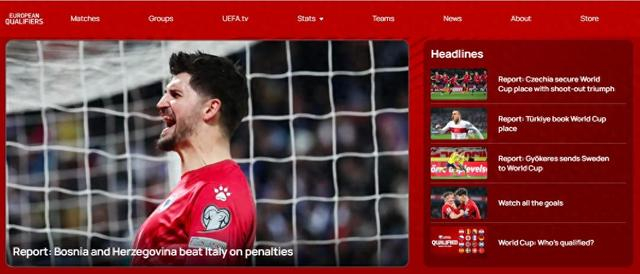 亿万28-世预赛欧洲区大结局 波黑队、瑞典队、土耳其队、捷克队晋级|世界杯|点球大战|丹麦|波兰|美加墨世界杯_新浪新闻